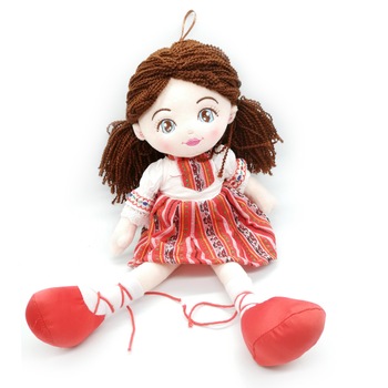 Papusa de plus, Ada Tarancuta, 42 cm, care canta muzica populara Papusa de plus, Ada Tarancuta, 42 cm, care canta muzica populara