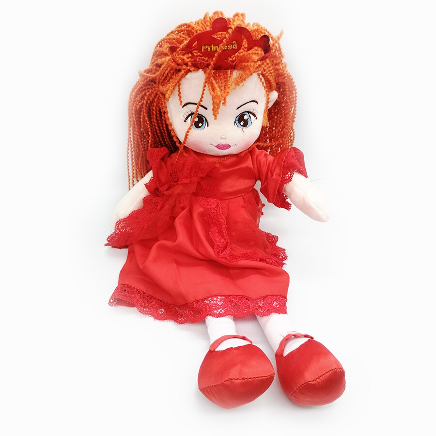 Papusa de plus Ada Printesa, 42 cm, care canta in limba romana