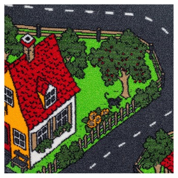 Mocheta copii Farmville, Efl, aspect fir buclat, 4m latime cu 1m lungime Mocheta copii Farmville, Efl, aspect fir buclat, 4m latime cu 1m lungime