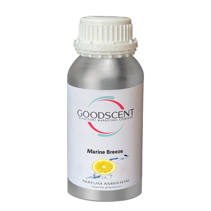 Esenta Premium Good Scent, 500 ml, aroma Marine Breeze, pentru aparate / dispozitive / sisteme de parfumare prin atomizare / nebulizare