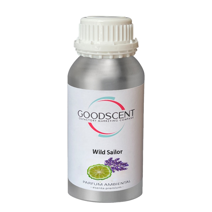 Esenta Premium Good Scent, 500 ml, aroma Wild Sailor, pentru aparate / dispozitive / sisteme de parfumare prin atomizare / nebulizare