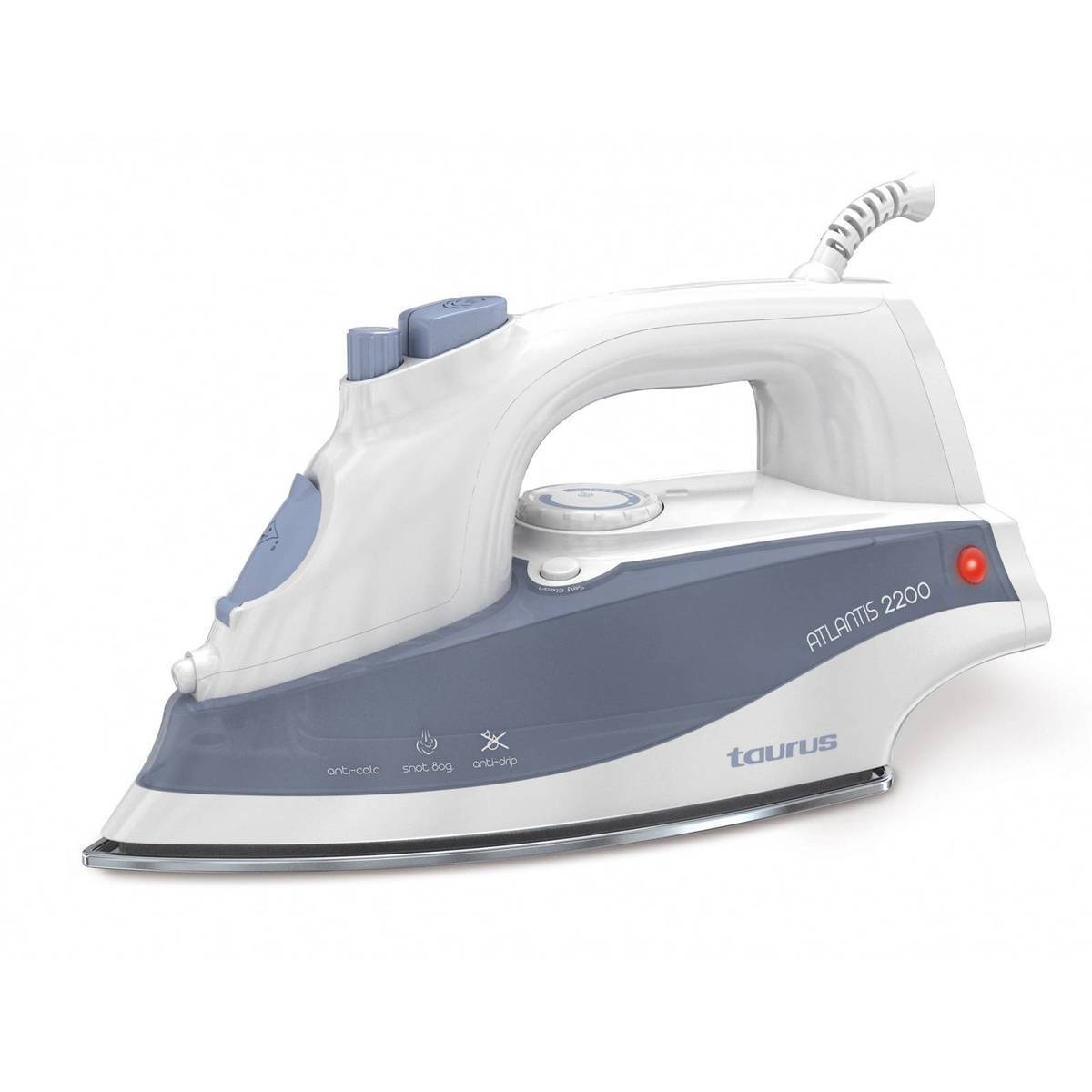 Fier de calcat Atlantis 2200 Taurus, 2200 W, 300 ml, talpa inox