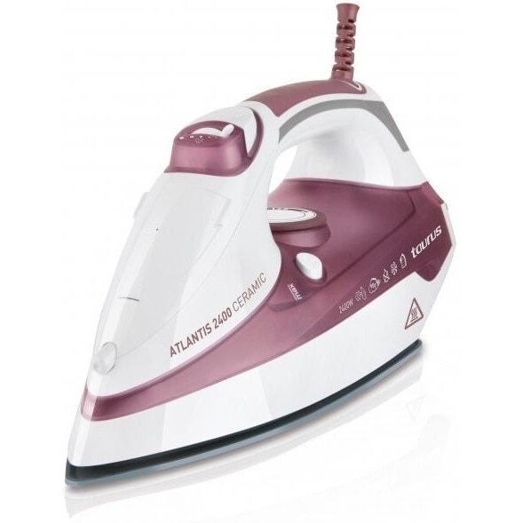 Fier de calcat Atlantis 2400 Ceramic Taurus, 2400 W, 300 ml, talpa ceramica
