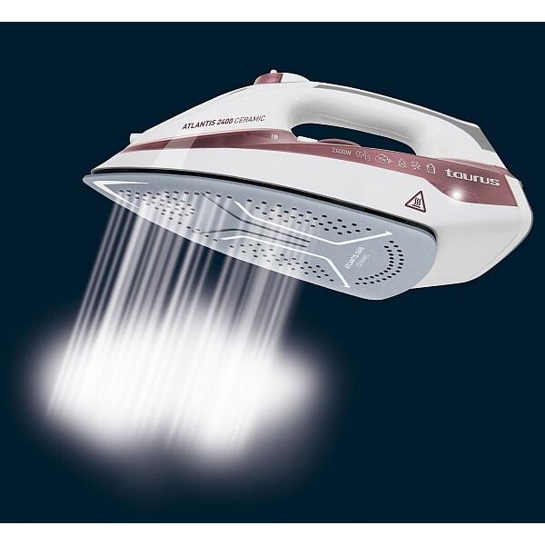 Fier de calcat Atlantis 2400 Ceramic Taurus, 2400 W, 300 ml, talpa ceramica