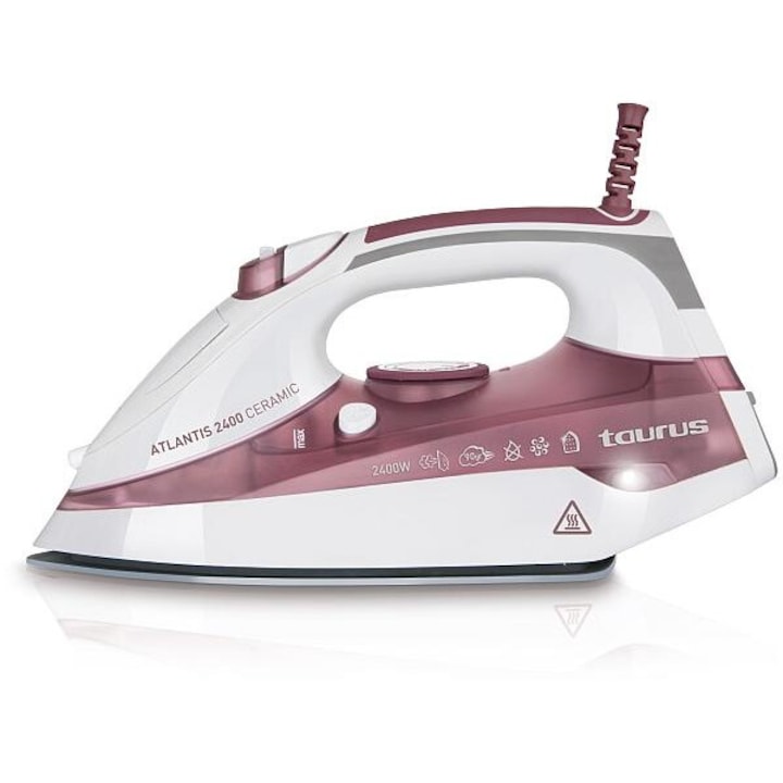 Fier de calcat Atlantis 2400 Ceramic Taurus, 2400 W, 300 ml, talpa ceramica