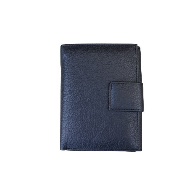 Portofel de dama din piele naturala, Hassion, J017 Black