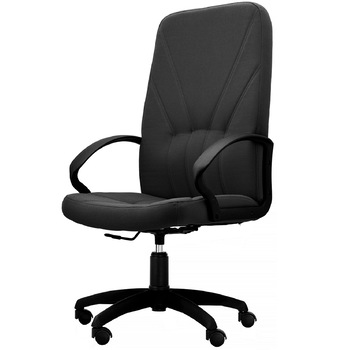 Scaun directorial de birou TRAFFIC CHAIRS COLORADO ECO, tapiterie textil NEGRU, brate directoriale Scaun directorial de birou TRAFFIC CHAIRS COLORADO ECO, tapiterie textil NEGRU, brate directoriale