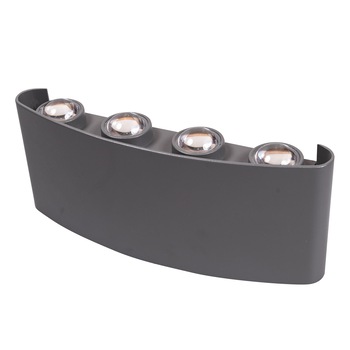 Aplica led perete 8W , Negru , Iluminare sus /jos , Aluminiu , Exterior , Lumina Calda , 720LM , IP65 Aplica led perete 8W , Negru , Iluminare sus /jos , Aluminiu , Exterior , Lumina Calda , 720LM , IP65