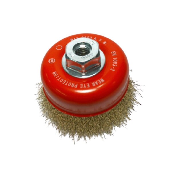 Perie sarma, OSBORN, Ø 100, otel alamit 0,3 mm, polizor unghiular
