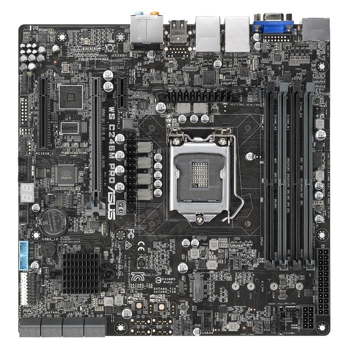 Placa de baza Gigabyte MX34-BS0, LGA 1700, 4x DIMM, 8x SATA, 1x M.2, 2x 1Gbe, Micro ATX, Albastru