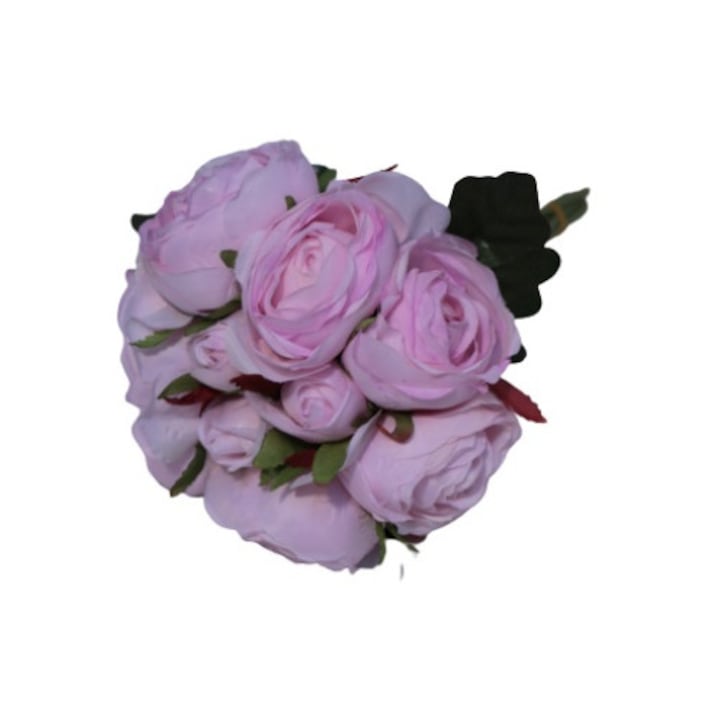 Buchet de flori Ranunculus, roz pal, 31 cm
