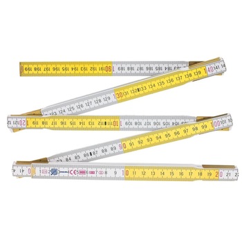 Metru tamplar lemn de fag Proline, nituri ascunse, 2 m Metru tamplar lemn de fag Proline, nituri ascunse, 2 m