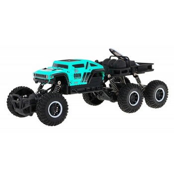 Masina de jucarie Crawler R/C 2.4G 1:18 albastru Rastar, multicolor Masina de jucarie Crawler R/C 2.4G 1:18 albastru Rastar, multicolor
