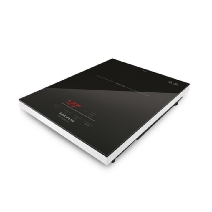 Plită Crown CHP-1015DI, 2500W, 2 zone de încălzire, Termostat reglabil