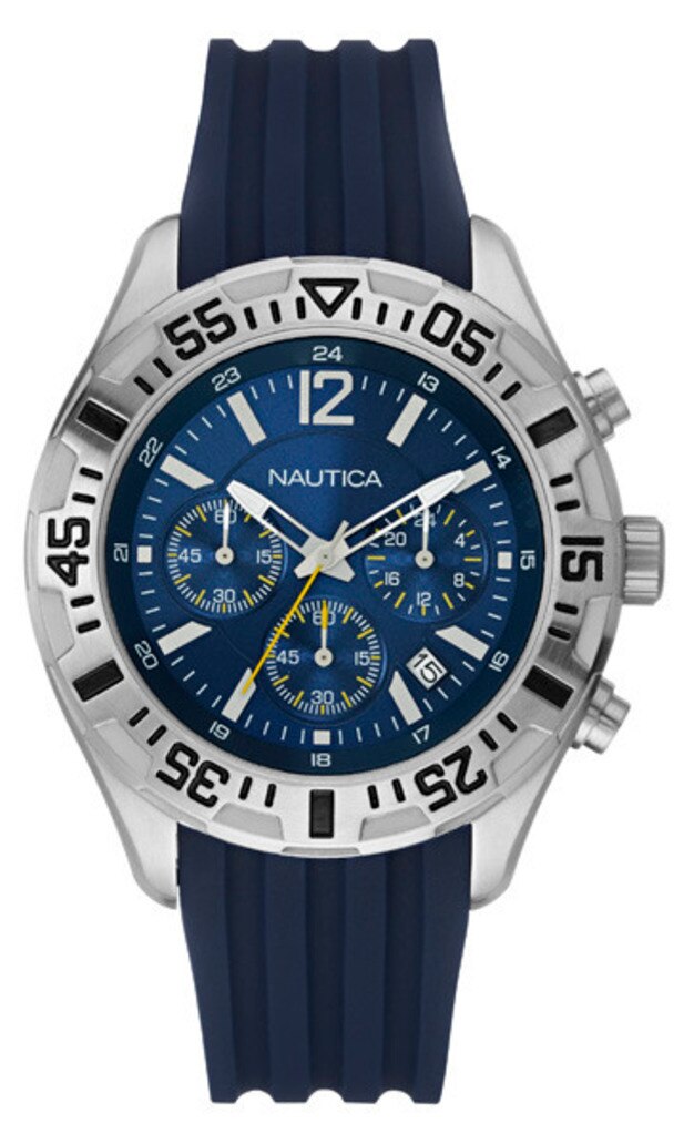Ceas Analog cu o curea Metal, A17667G NAUTICA, Gri