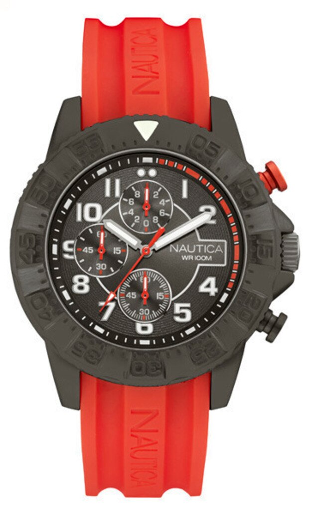 Ceas Analog cu o curea Metal, NAI17514G NAUTICA, Gri