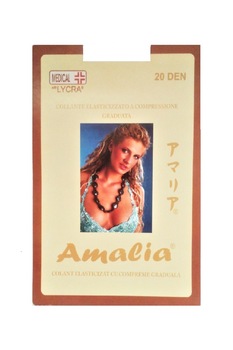 Dres Amalia, Compresiv 20 den, Bej inchis Dres Amalia, Compresiv 20 den, Bej inchis