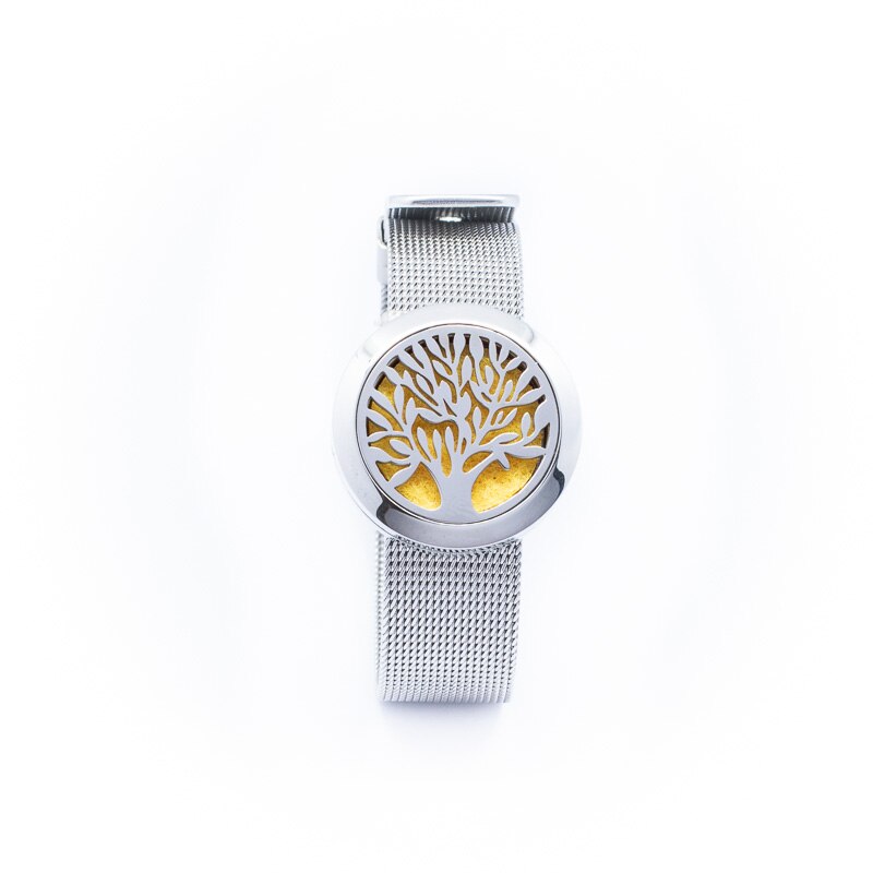 Bratara dama aromaterapie pentru uleiuri esentiale - difuzor cu model copacul vietii