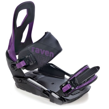 Legaturi Snowboard Raven s200 Negru/Violet S/M Legaturi Snowboard Raven s200 Negru/Violet S/M