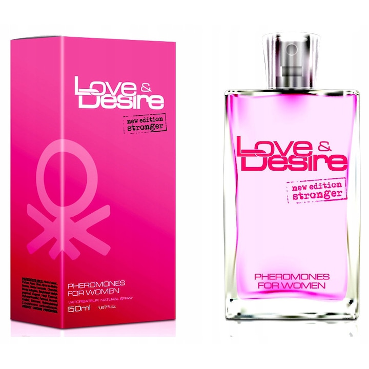 Парфюм за жени с феромони, Love & Desire, 50 мл