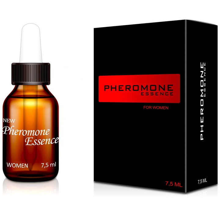 SHS Pheromone Essence Parfüm, Nőknek, Tiszta Esszencia, Szuper tömény, 6 különböző feromonnal, 7,5 ml