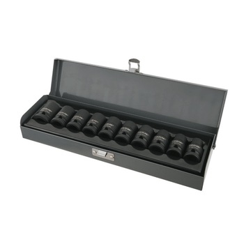 Set tubulare de impact Proline, 3/4 inch, 22 - 41 mm, 8 piese/set Set tubulare de impact Proline, 3/4 inch, 22 - 41 mm, 8 piese/set