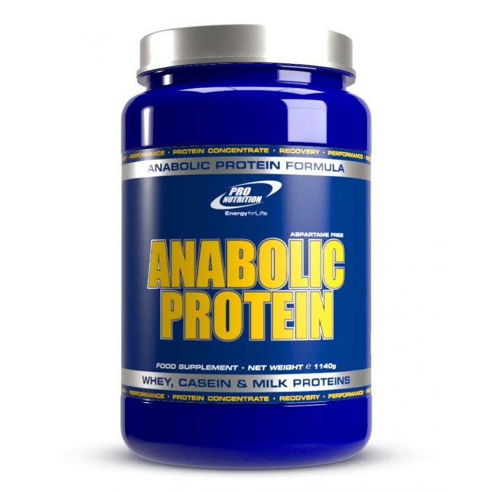 Concentrat proteic, Anabolic Protein, capsuni, 1140 g
