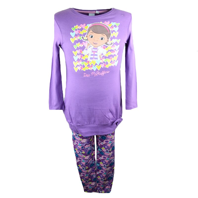 Compleu 2 piese pentru fete Sun City Doc. McStuffins HO1323-M, Mov