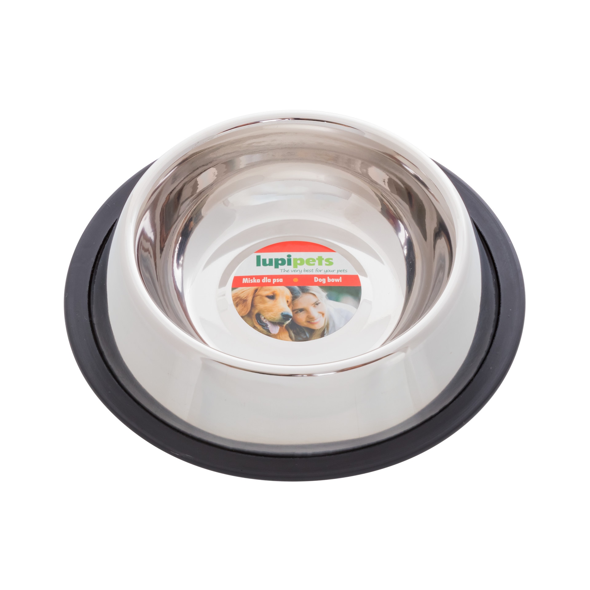 Castron din inox pentru caini, Ø16 cm, 450 ml