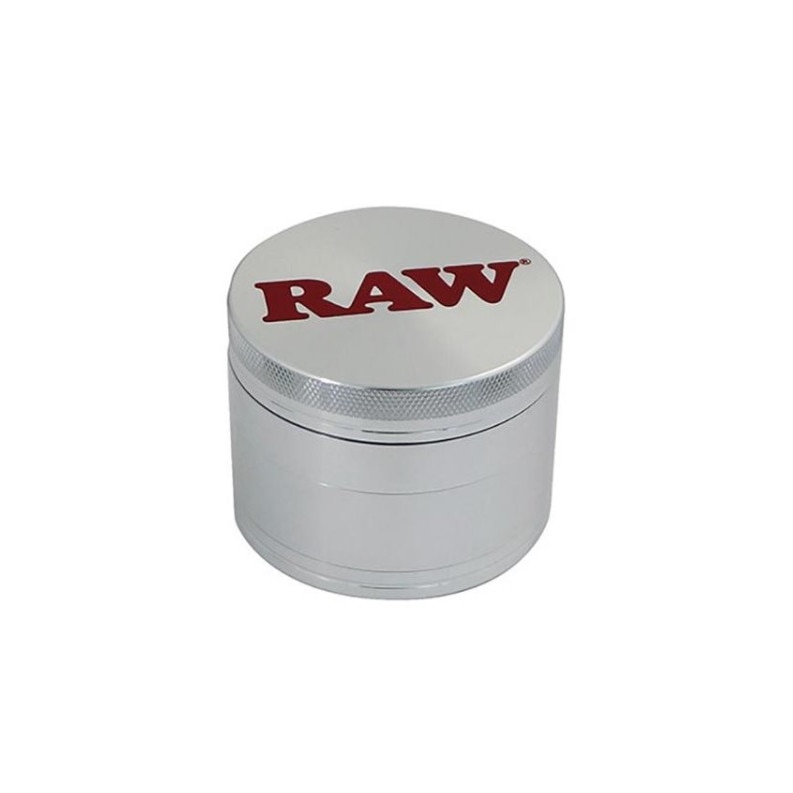 Grinder Raw, aluminiu, 4 parti