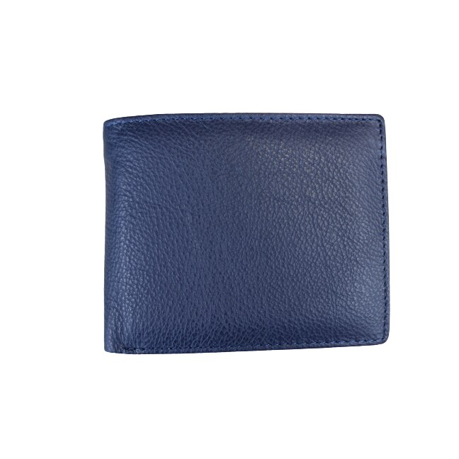 Portofel barbatesc din piele naturala, Hassion, F13 Dark Blue