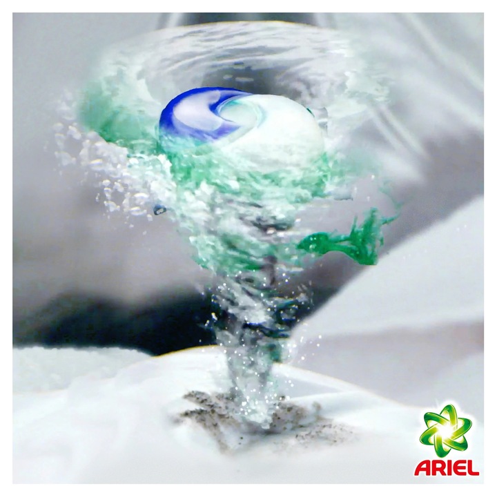 Detergent capsule Ariel All in One PODS Plus Oxi Effect, 13 spalari