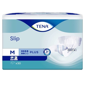 Scutece adulti Tena slip,Plus, Medium, 30 buc Scutece adulti Tena slip,Plus, Medium, 30 buc