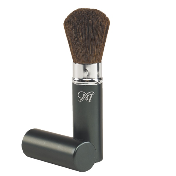 Pensula de pudra, par natural cu capac, Mirlans