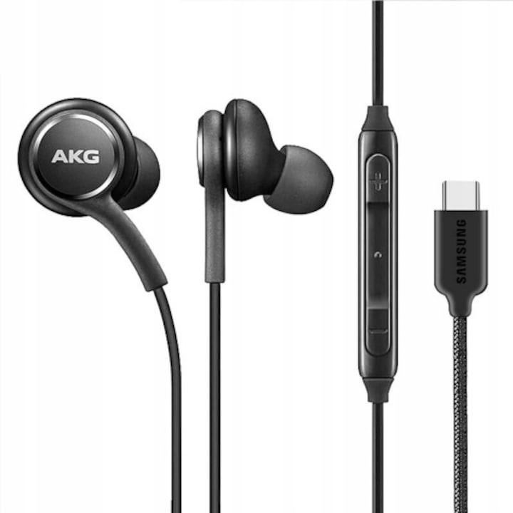 Fülhallgató, AKG fejhallgató Samsung Galaxy S8-hoz, fülhallgató, USB Type C