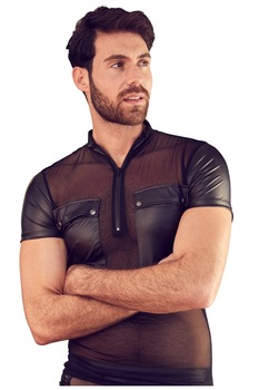 Tricou cu maneci scurte, Orion, cu buzunare, negru, L Tricou cu maneci scurte, Orion, cu buzunare, negru, L