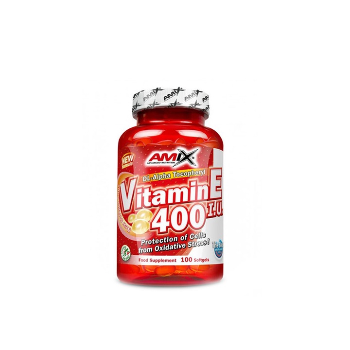Supliment alimentar Amix Vitamin E 400 Iu 100 capsule