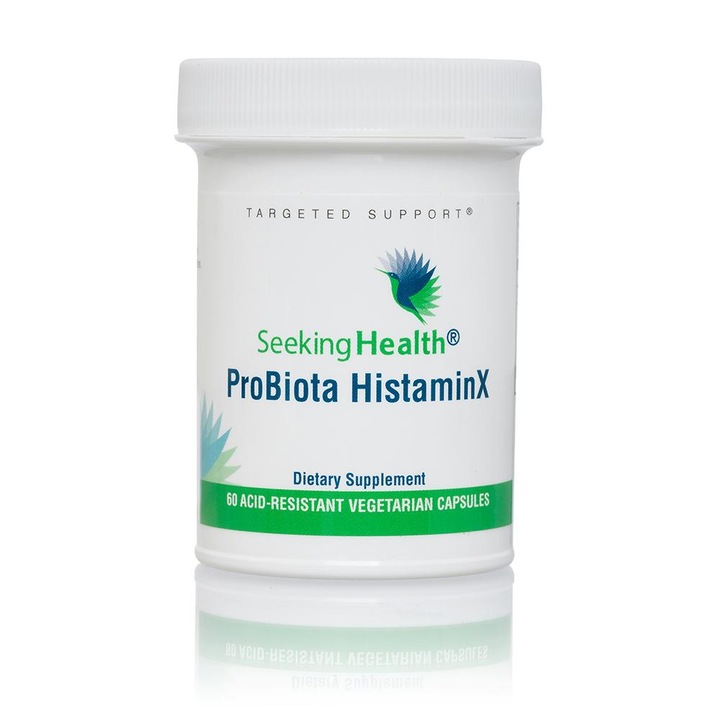 Supliment alimentar Seeking Health ProBiota HistaminX Probiotice, 60 de capsule vegetariene