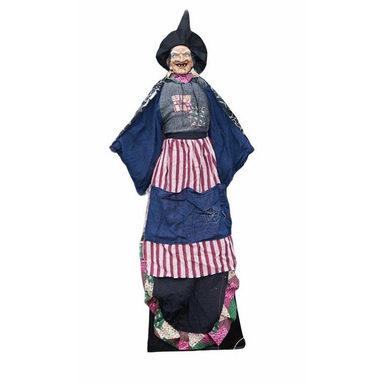 Vrajitoare Scarry pentru Halloween cu sunet, Atelier, Plastic/Textil, 160cm