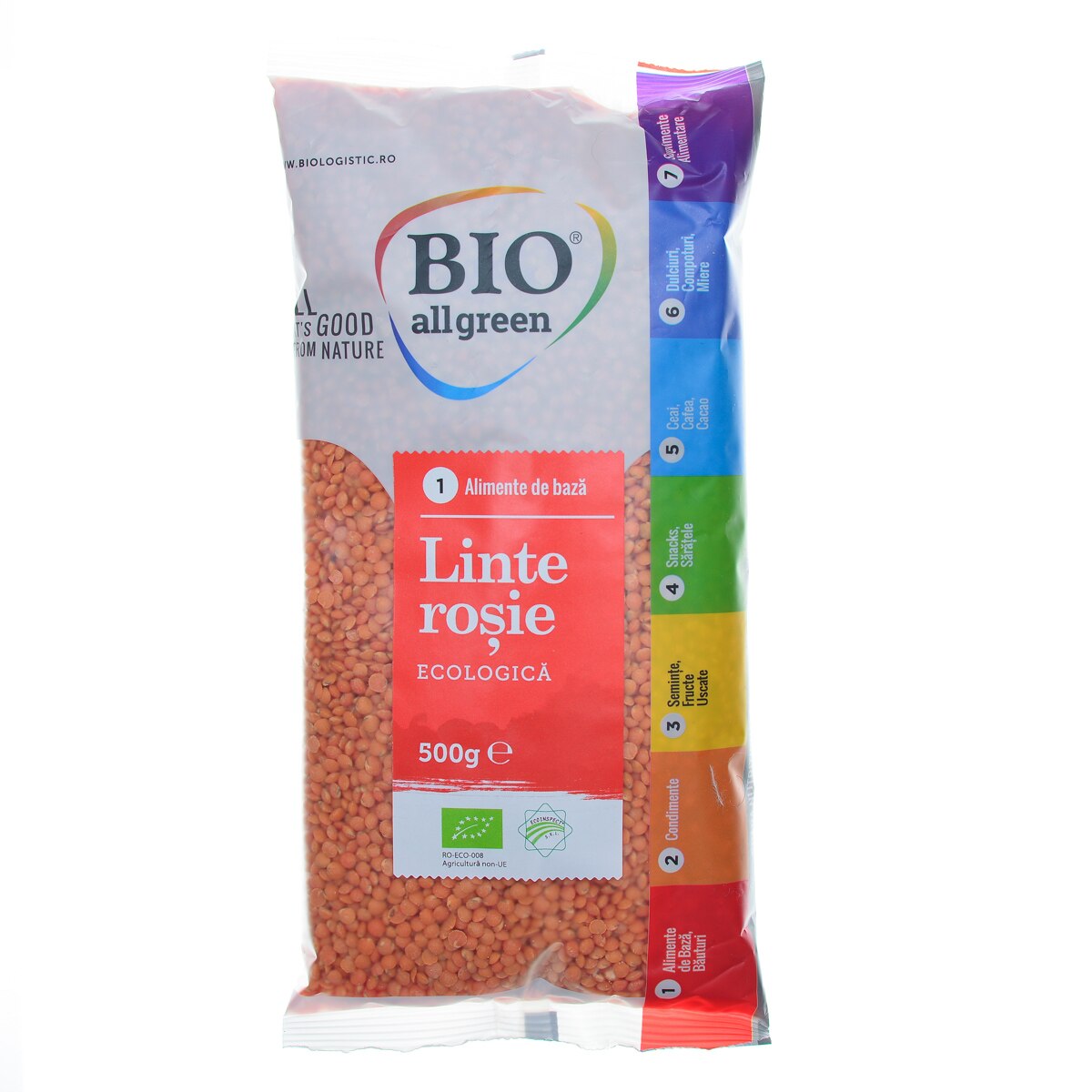 Linte rosie Eco, 500g