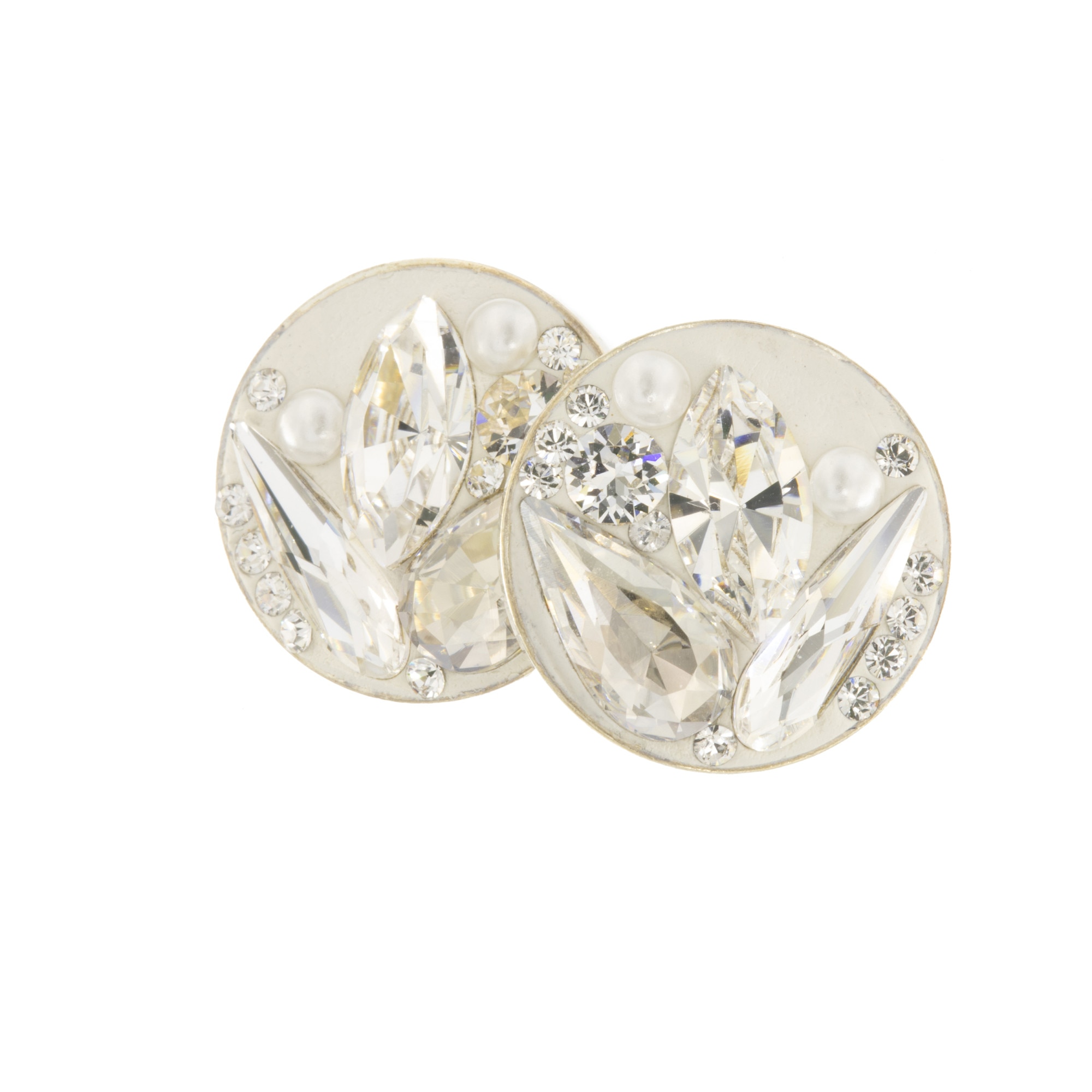 Cercei Kat'Art Minichaton Wedding Crystal Clear and Pearl