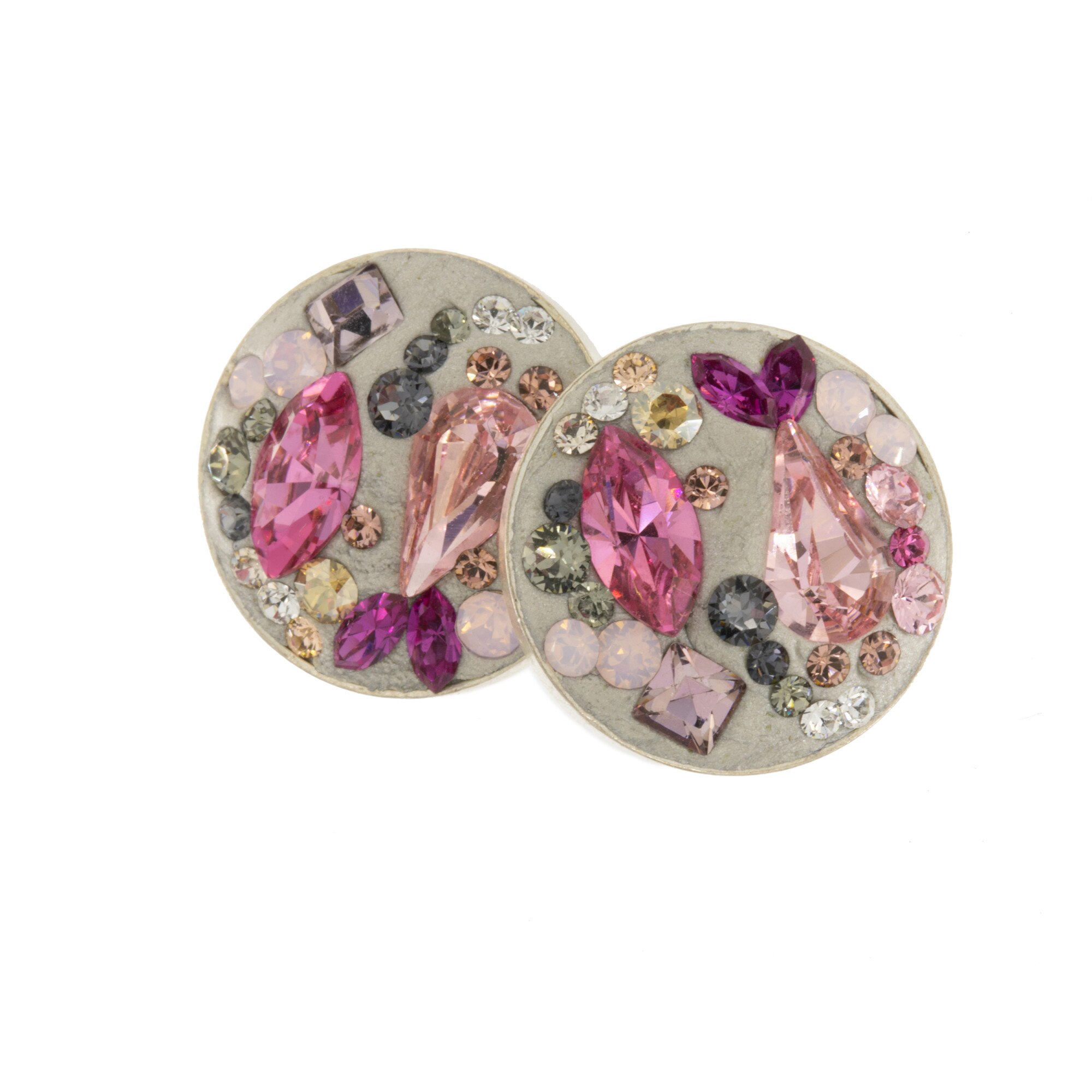Cercei Kat'Art Minichaton Impressionist Gray and Rose