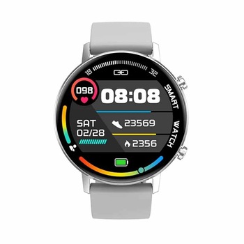 Ceas inteligent (smartwatch), Safako SB7030, curea silicon, argintiu Ceas inteligent (smartwatch), Safako SB7030, curea silicon, argintiu