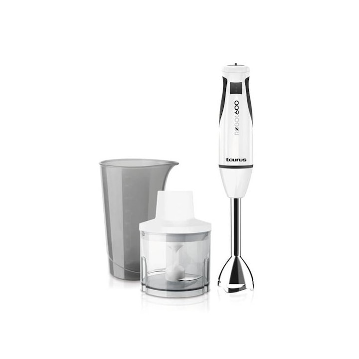 Blender de mana SC-HB42K08, Negru, 1100 W, 8 viteze, Turbo, 1.7 l