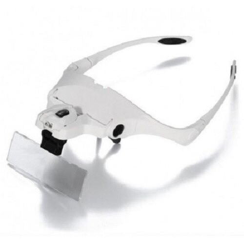 Ochelari lupa cu iluminare LED - DotbyBeauty