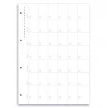Set 12 rezerve hartie Filofax lunare nedatate A4 compatibile Clipbook si Organiser Filofax Set 12 rezerve hartie Filofax lunare nedatate A4 compatibile Clipbook si Organiser Filofax