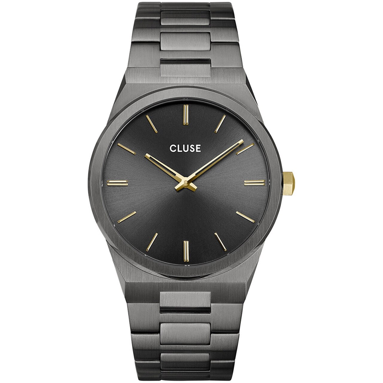 Ceas de dama Cluse CW0101503006, Quartz, 40mm, 5ATM, Gri