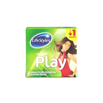 Prezervative LifeStyles Play, 3 + 1 buc Prezervative LifeStyles Play, 3 + 1 buc