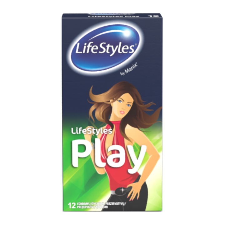 Презервативи LifeStyles Play, 12 броя