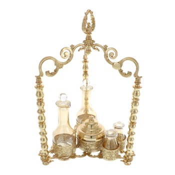 Suport cu Solnita si Oliviera Luxurious 43 cm Suport cu Solnita si Oliviera Luxurious 43 cm